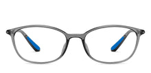 Load image into Gallery viewer, Grey Cat Eye Full Rim Women Eyeglasses by Lenskart Air-151540