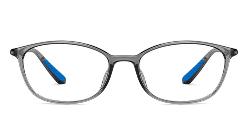 Grey Cat Eye Full Rim Women Eyeglasses by Lenskart Air-151540