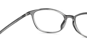 Grey Cat Eye Full Rim Women Eyeglasses by Lenskart Air-151540