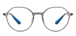 Grey Round Full Rim Unisex Eyeglasses by Lenskart Air-151532