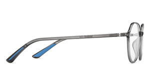 Grey Round Full Rim Unisex Eyeglasses by Lenskart Air-151532