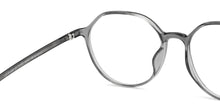 Load image into Gallery viewer, Grey Round Full Rim Unisex Eyeglasses by Lenskart Air-151532