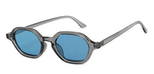 Load image into Gallery viewer, Grey Geometric Full Rim Unisex Sunglasses by Vincent Chase Polarized-201183