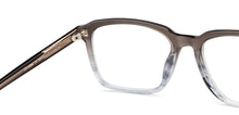 Load image into Gallery viewer, Grey Rectangle Full Rim Unisex Eyeglasses by John Jacobs-205521