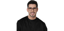 Load image into Gallery viewer, Grey Rectangle Full Rim Unisex Eyeglasses by Lenskart Air-210783