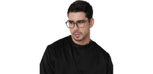 Load image into Gallery viewer, Grey Rectangle Full Rim Unisex Eyeglasses by Lenskart Air-210783