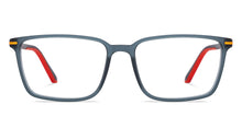 Load image into Gallery viewer, Grey Rectangle Full Rim Unisex Eyeglasses by Lenskart Air-210783
