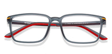 Load image into Gallery viewer, Grey Rectangle Full Rim Unisex Eyeglasses by Lenskart Air-210783
