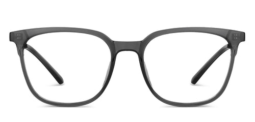 Grey Rectangle Full Rim Unisex Eyeglasses by Lenskart Air-151698
