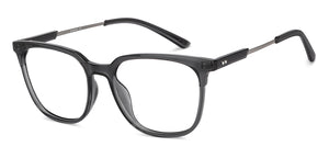 Grey Rectangle Full Rim Unisex Eyeglasses by Lenskart Air-151698
