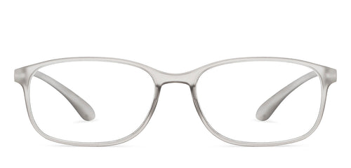 Grey Rectangle Full Rim Unisex Eyeglasses by Lenskart READERS-149834