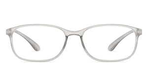 Grey Rectangle Full Rim Unisex Eyeglasses by Lenskart READERS-149834