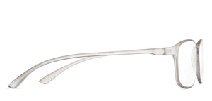 Grey Rectangle Full Rim Unisex Eyeglasses by Lenskart READERS-149834