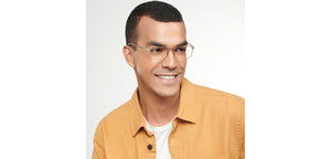 Grey Rectangle Full Rim Unisex Eyeglasses by Lenskart READERS-149839