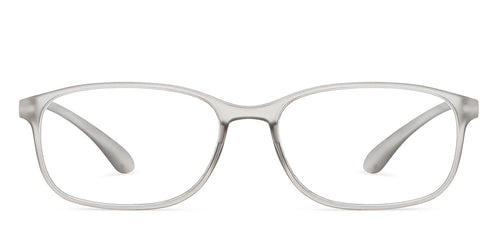 Grey Rectangle Full Rim Unisex Eyeglasses by Lenskart READERS-149839