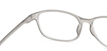 Load image into Gallery viewer, Grey Rectangle Full Rim Unisex Eyeglasses by Lenskart READERS-149839