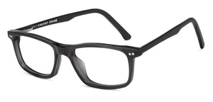 Grey Rectangle Full Rim Unisex Eyeglasses by Vincent Chase-201252
