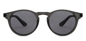Grey Round Full Rim Kids Sunglasses by Hooper-212058