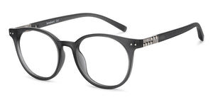 Grey Round Full Rim Unisex Eyeglasses by Lenskart Air-151668