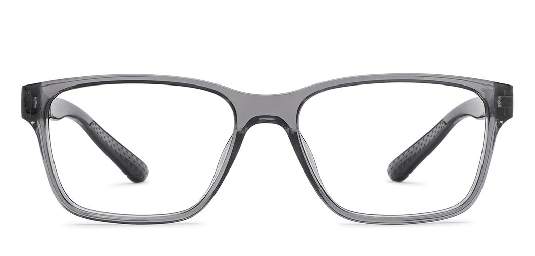 Grey Round Full Rim Unisex Eyeglasses by Lenskart Air-206015