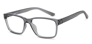 Grey Round Full Rim Unisex Eyeglasses by Lenskart Air-206015
