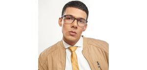 Grey Square Full Rim Unisex Eyeglasses by Lenskart Air-204179