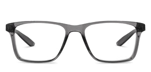 Grey Square Full Rim Unisex Eyeglasses by Lenskart Air-204179