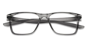 Grey Square Full Rim Unisex Eyeglasses by Lenskart Air-204179