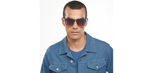 Grey Wayfarer Full Rim Women Sunglasses by Vincent Chase-204240