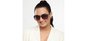 Grey Wayfarer Full Rim Women Sunglasses by Vincent Chase-204240