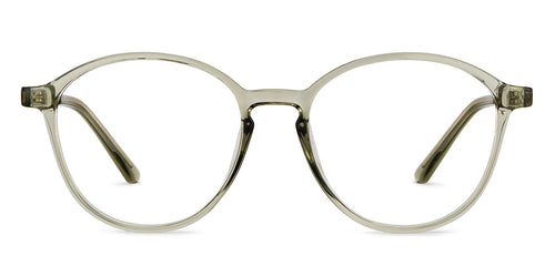 Grey Round Full Rim Unisex Eyeglasses by Lenskart Air-151695
