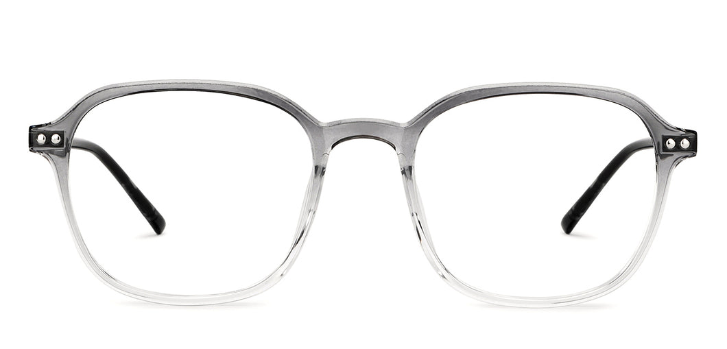 Grey Rectangle Full Rim Unisex Eyeglasses by Lenskart Air-151705
