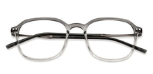 Load image into Gallery viewer, Grey Rectangle Full Rim Unisex Eyeglasses by Lenskart Air-151705