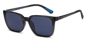 Grey Square Full Rim Unisex Eyeglasses by Lenskart Air-206124