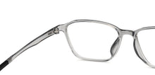 Load image into Gallery viewer, Grey Rectangle Full Rim Unisex Eyeglasses by Lenskart Air-200536