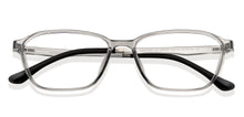 Load image into Gallery viewer, Grey Rectangle Full Rim Unisex Eyeglasses by Lenskart Air-200536
