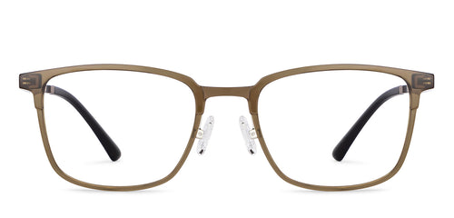 Grey Square Full Rim Unisex Eyeglasses by Lenskart Air-151733