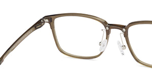 Grey Square Full Rim Unisex Eyeglasses by Lenskart Air-151733