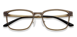 Grey Square Full Rim Unisex Eyeglasses by Lenskart Air-151733
