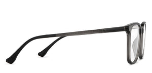 Grey Square Full Rim Unisex Eyeglasses by Lenskart Air-200565