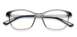 Grey Rectangle Full Rim Unisex Eyeglasses by Lenskart Air-206123