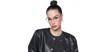 Load image into Gallery viewer, Grey Rectangle Full Rim Unisex Eyeglasses by Lenskart Air-210776