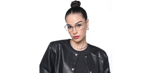 Grey Rectangle Full Rim Unisex Eyeglasses by Lenskart Air-210776