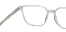 Load image into Gallery viewer, Grey Rectangle Full Rim Unisex Eyeglasses by Lenskart Air-210776