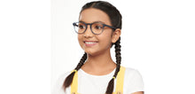 Load image into Gallery viewer, Grey Round Full Rim Kids Eyeglasses by Hooper-152500