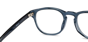 Grey Round Full Rim Kids Eyeglasses by Hooper-152500
