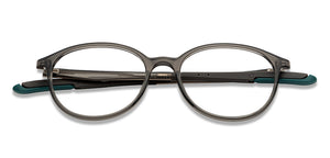 Grey Round Full Rim Unisex Eyeglasses by New Balance-152708