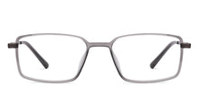 Load image into Gallery viewer, Grey Rectangle Full Rim Unisex Eyeglasses by Lenskart Air-206727