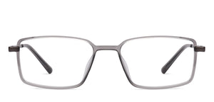 Grey Rectangle Full Rim Unisex Eyeglasses by Lenskart Air-206727