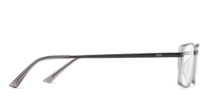 Grey Rectangle Full Rim Unisex Eyeglasses by Lenskart Air-206727